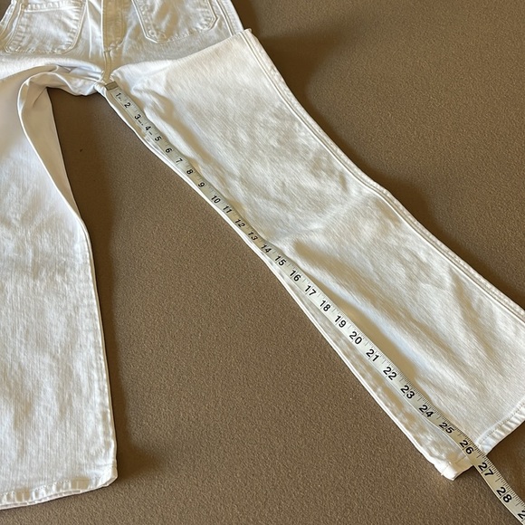 JOES JEANS VINTAGE STRETCH Flare/Bootcut Jeans White - Size 23 - Picture 14 of 14